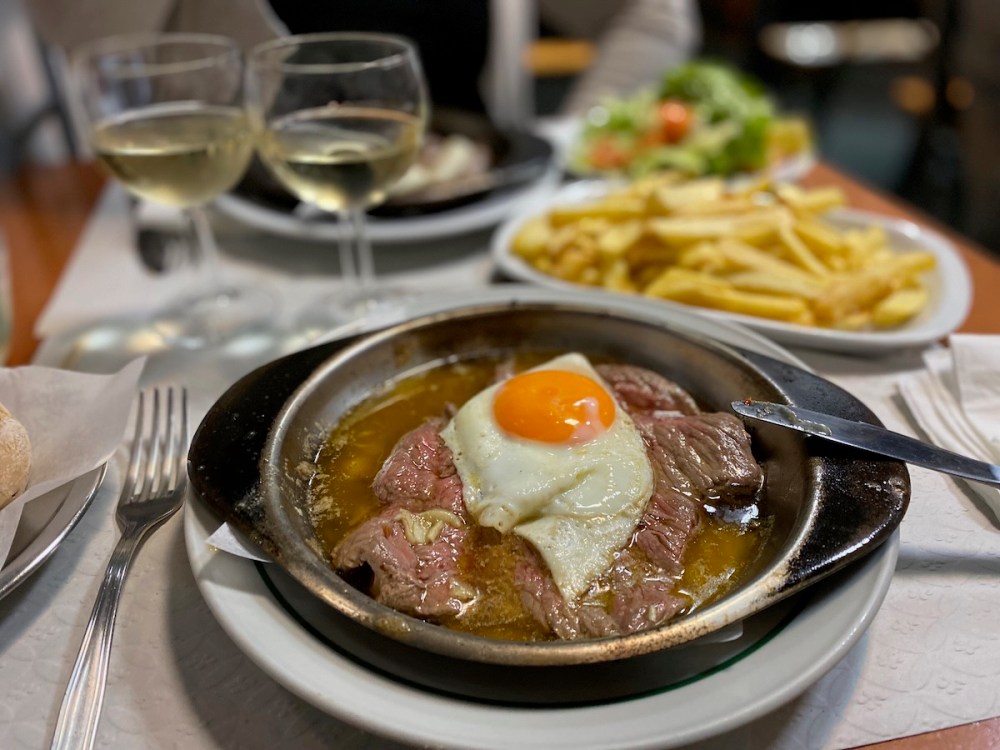 a bowl of food on a plate